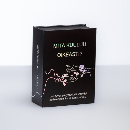 Mitä kuuluu oikeasti? Korttipakka